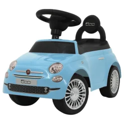 Eco Toys Fiat 500 Blauw Loopauto Best
