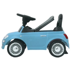 Eco Toys Fiat 500 Blauw Loopauto Best