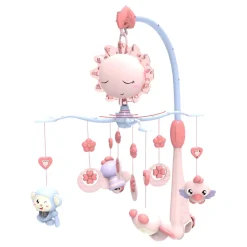 Eco Toys Flower Valley Roze Muziekmobiel Online