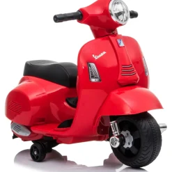 Eco Toys Rood 1,5-3 jaar Elektrische Vespa Scooter