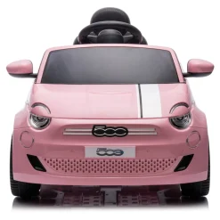 Eco Toys Roze Elektrische Fiat 500 Kinderauto Online