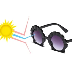 Eco Toys Schelp Roze 2-6 jr Kinderzonnebril Sale