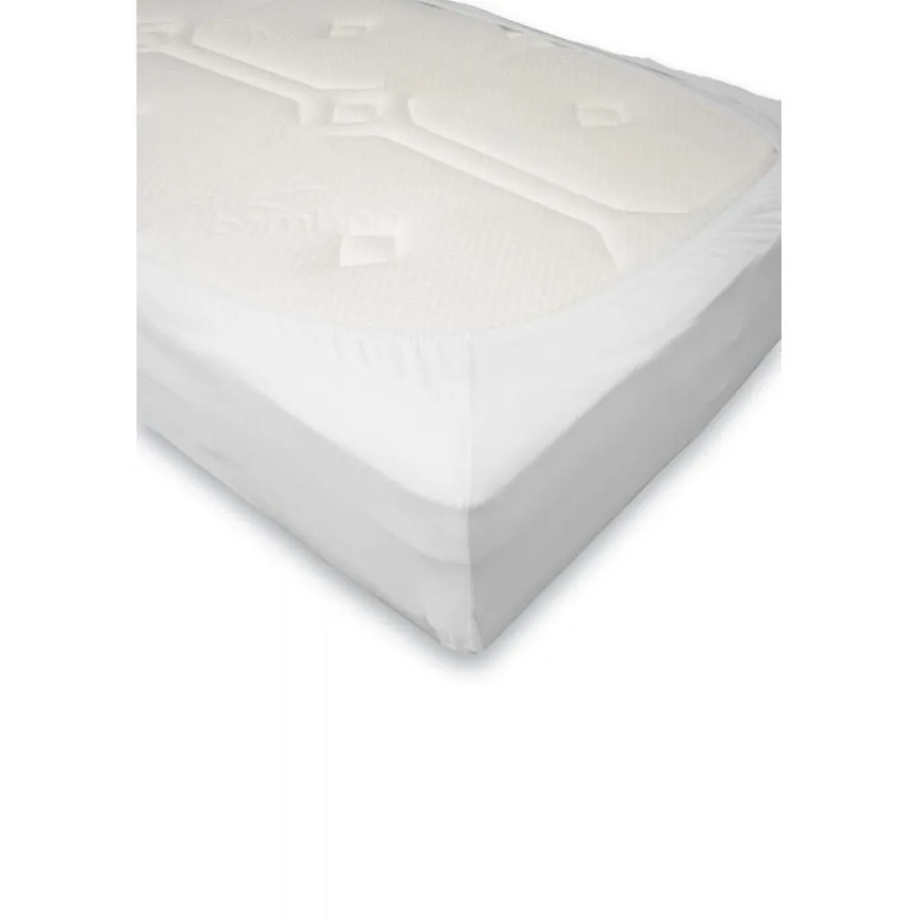 Elegance Hoeslaken Jersey Katoen Stretch 35cm Hoge Hoek - wit 80/90x190/200cm Sale