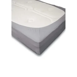 Elegance Hoeslaken Jersey Katoen Stretch 35cm Hoge Hoek - licht grijs 180x210/220cm Outlet