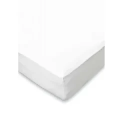 Elegance Hoeslaken Jersey Katoen Stretch 35cm Hoge Hoek - wit 180x200cm Discount