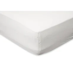 Elegance Hoeslaken Katoen Perkal 35cm Hoekhoogte - wit 90x200cm Online