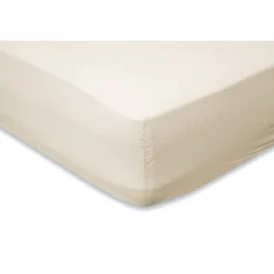 Elegance Hoeslaken Katoen Perkal 35cm Hoekhoogte - ivoor 160x200cm Outlet