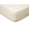 Elegance Hoeslaken Katoen Perkal 35cm Hoekhoogte - ivoor 180x210/220cm New