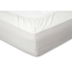 Elegance Hoeslaken Katoen Perkal 35cm Hoekhoogte - wit 180x200cm