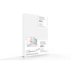 Elegance Hoeslaken Katoen Perkal 35cm Hoekhoogte - wit 180x200cm