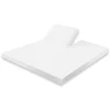 Elegance Splittopper Hoeslaken Jersey Katoen Stretch - wit 180x200cm