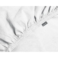 Elegance Topper Hoeslaken Jersey Katoen Stretch - wit 180x210/220cm New