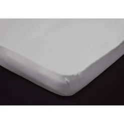 Elegance Topper Hoeslaken Jersey Katoen Stretch - licht grijs 80/90x190/200cm