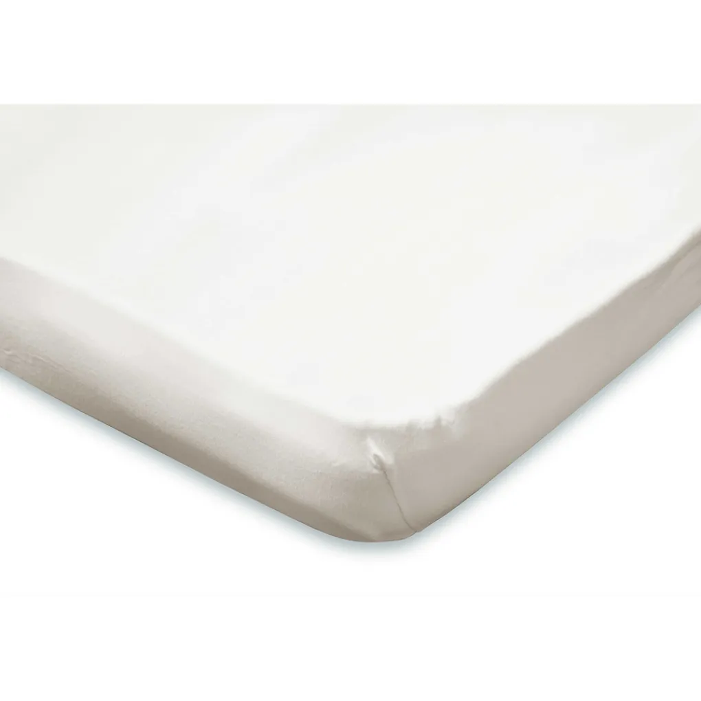 Elegance Topper Hoeslaken Jersey Katoen Stretch - ivoor 140x210/220cm Outlet
