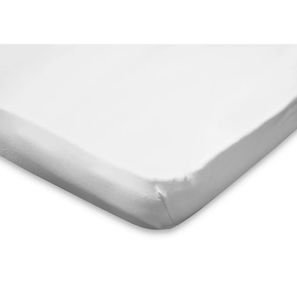 Elegance Topper Hoeslaken Jersey Katoen Stretch - wit 160x210/220cm Hot