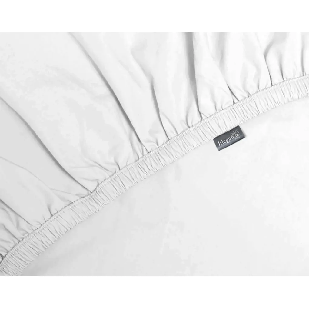 Elegance Topper Hoeslaken Katoen Perkal - wit 180x200cm Online