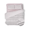 Eleganzzz Dekbedovertrek Jacquard Teddy Pluche - baby pink 200x200/220cm Sale