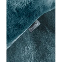 Eleganzzz Dekbedovertrek Flanel Fleece - steel blue 140x200/220cm Online