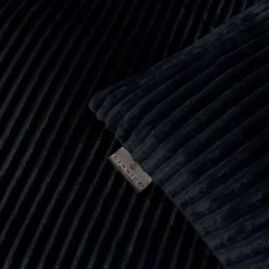 Eleganzzz Dekbedovertrek Teddy Rib Fleece - black 140x200/220cm Discount