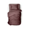 Eleganzzz Dekbedovertrek Crushed Velvet - rose 140x200/220cm New