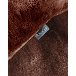 Eleganzzz Dekbedovertrek Flanel Fleece - rose brown 200x200/220cm Clearance