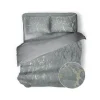 Eleganzzz Dekbedovertrek Marbel Foil Velvet - grey 200x200/220cm Sale