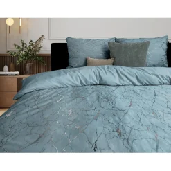 Eleganzzz Dekbedovertrek Marbel Foil Velvet - mineral 140x200/220cm Hot