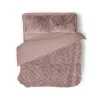 Eleganzzz Dekbedovertrek Jacquard Rabbit Fur - pink 240x200/220cm Discount
