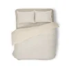 Eleganzzz Dekbedovertrek Teddy Pluche - off white 200x200/220cm New
