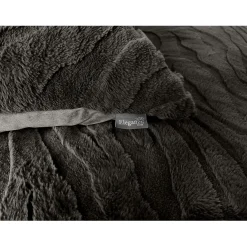 Eleganzzz Dekbedovertrek Jacquard Rabbit Fur - taupe grey 200x200/220cm Hot