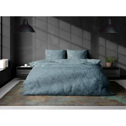 Eleganzzz Dekbedovertrek Marbel Foil Velvet - mineral 200x200/220cm Best