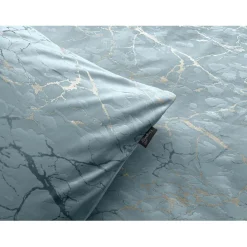 Eleganzzz Dekbedovertrek Marbel Foil Velvet - mineral 200x200/220cm Best