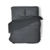 Eleganzzz Dekbedovertrek Teddy Pluche - anthracite 240x200/220cm