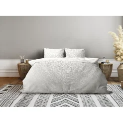 Eleganzzz Dekbedovertrek Micro Mink Leopard - off white 200x200/220cm Best
