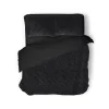 Eleganzzz Dekbedovertrek Jacquard Rabbit Fur - black 240x200/220cm Sale