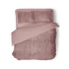 Eleganzzz Dekbedovertrek Flanel Fleece - old rose 240x200/220cm Clearance