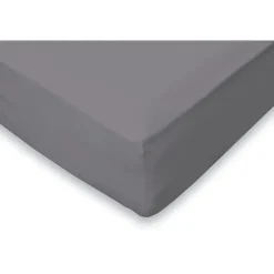 Eleganzzz Hoeslaken Flanel 35cm Hoekhoogte - antraciet 160x200cm Best