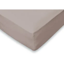Eleganzzz Hoeslaken Flanel 35cm Hoekhoogte - taupe 90x200cm Discount