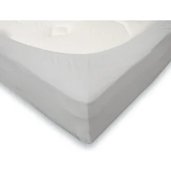 Eleganzzz Hoeslaken Flanel 35cm Hoekhoogte - licht grijs 90x210/220cm Clearance