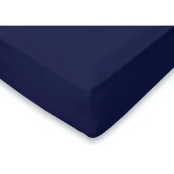 Eleganzzz Hoeslaken Flanel 35cm Hoekhoogte - blauw 90x210/220cm Hot