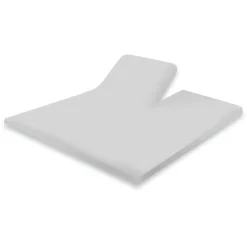 Eleganzzz Splittopper Hoeslaken Perkal Katoen - licht grijs 180x210/220cm Clearance