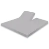 Eleganzzz Splittopper Hoeslaken Jersey Katoen Stretch - licht grijs 160x200cm Discount