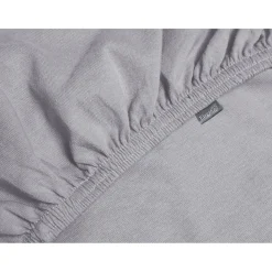 Eleganzzz Topper Hoeslaken Jersey Katoen Stretch - licht grijs 80/90x190/200cm