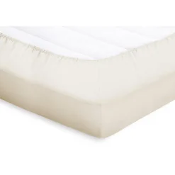 Eleganzzz Topper Hoeslaken Katoen Perkal - ivoor 160x200cm Discount