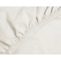 Eleganzzz Topper Hoeslaken Jersey Katoen Stretch - ivoor 180x210/220cm - 200x200cm Clearance