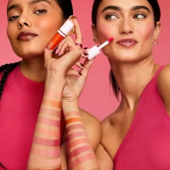 ELF e.l.f. Camo Peach Perfect Liquid Blush New