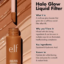 ELF e.l.f. Halo Glow 6.5 Deep Liquid Filter Sale