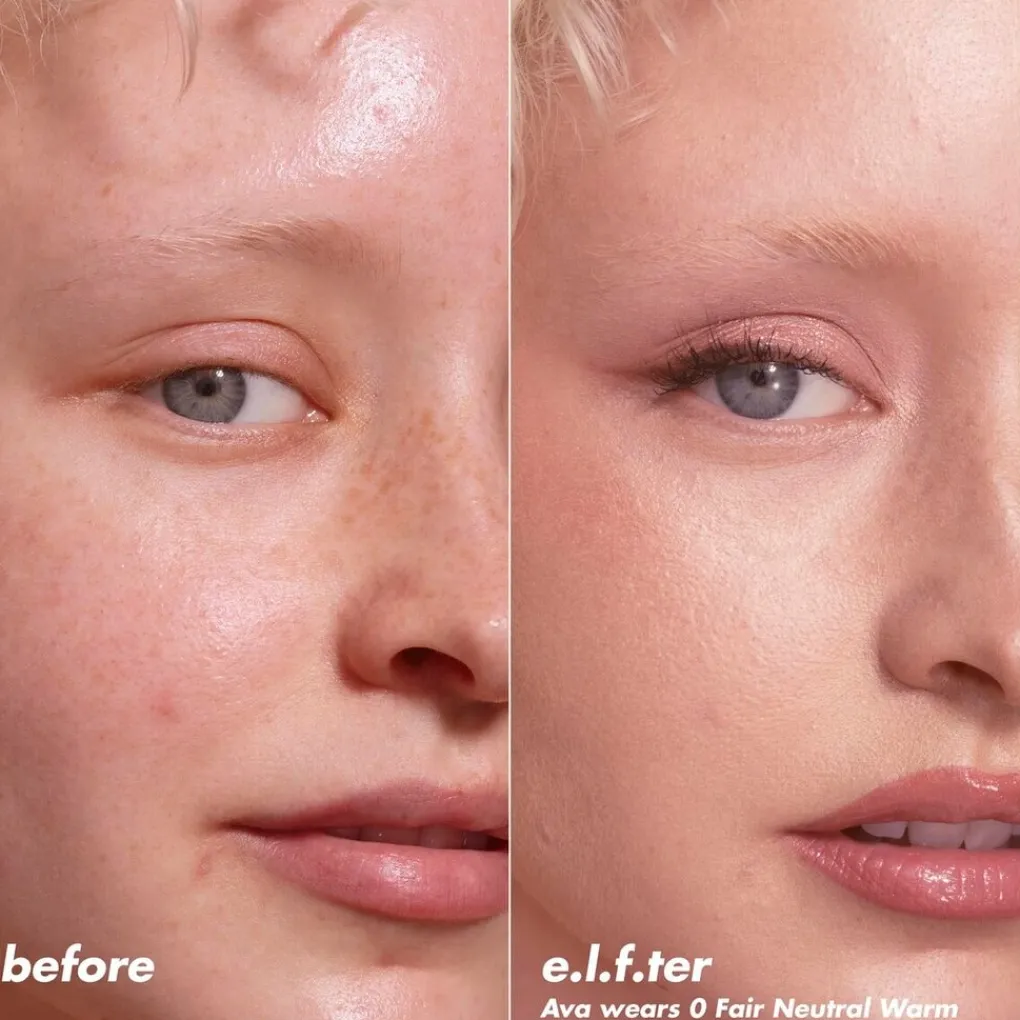 ELF e.l.f. Halo Glow Powder Filter Fair Warm Pressed Powder