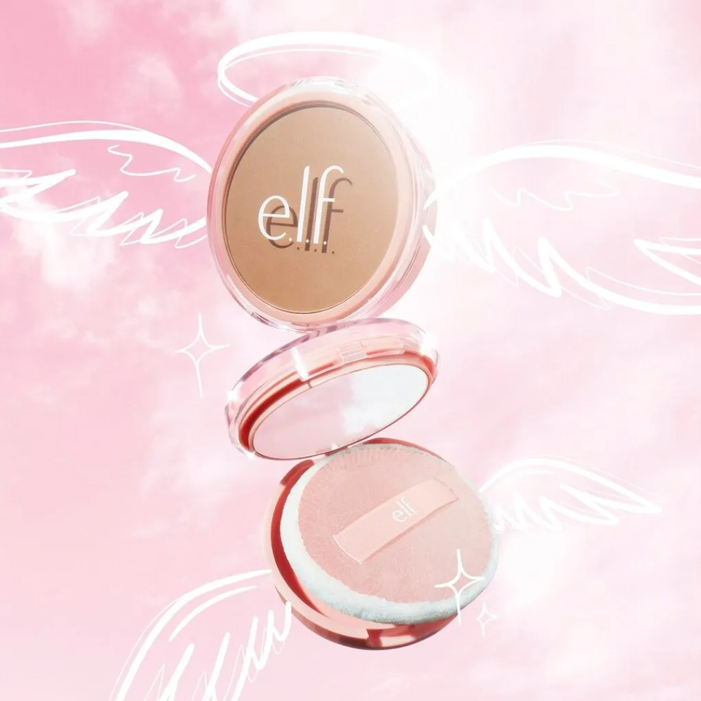 ELF e.l.f. Halo Glow Powder Filter Fair Warm Pressed Powder