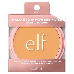 ELF e.l.f. Halo Glow Powder Filter Medium Neutral Pressed Powder New